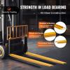 VEVOR Forklift Extensions, 96 Inch Pallet Fork Extensions 4.5 Inch Width, Heavy Duty Fork Extensions for Forklifts, 1 Pair Forklift Extensions for Forklift Truck(84 x 4.5 Inch)