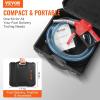 VEVOR Fuel Transfer Pump, 12V DC 10 GPM 1/4 HP, Portable Electric Diesel Transfer Pump with Automatic Shut-Off Fuel Nozzle, High Flow, Long Inlet & Outlet Hose for Diesel, Kerosene, Transformer Fuel(12V 10GPM with Carry Case)
