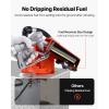 VEVOR Fuel Transfer Pump, 12V DC 10 GPM 1/4 HP, Portable Electric Diesel Transfer Pump with Automatic Shut-Off Fuel Nozzle, High Flow, Long Inlet & Outlet Hose for Diesel, Kerosene, Transformer Fuel(12V 20GPM)