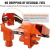 VEVOR Fuel Transfer Pump, 12V DC 16 GPM 1/4 HP, Gasoline Extractor Pump with Automatic Nozzle, Discharge Hose & Suction Pipe for Gasoline, Diesel, Kerosene, Ethanol & Methanol Blends, and Biodiesel(12V 20GPM without Accessories)