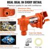 VEVOR Fuel Transfer Pump, 12V DC 16 GPM 1/4 HP, Gasoline Extractor Pump with Automatic Nozzle, Discharge Hose & Suction Pipe for Gasoline, Diesel, Kerosene, Ethanol & Methanol Blends, and Biodiesel(12V 20GPM without Accessories)