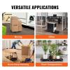 VEVOR Furniture Moving Dolly, 16 x 11in 500 lbs Capacity Furniture Movers Dollies 4 Wheels, Portable Moving Rollers Heavy Duty, Interlocking Small Flat Dolly Cart for Heavy Furniture, 2 Pack, Black