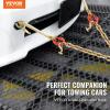 VEVOR G80 V Bridle Chain, 5/16″ x 3′ Towing Chain Bridle with R Hooks, T Hooks, J Hooks and Grab Hooks, Transport Tow Chain Bridle with 10800 lbs Safe Working Load for Flatbed Truck Wrecker Recovery(3/8Inch x 2FT)