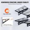 VEVOR Garage Shelving Wall Mounted, 2 x 6 ft Heavy Duty Garage Wall Shelves, 1600 lbs Load Capacity Garage Storage Rack Floating Shelves, 2 Pack, Suitable for Shop, Shed, Garage Storage(502LBS)