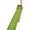 VEVOR Golf Putting Mat, Putting Green Indoor, Putting Matt for Indoors, Sports Spin n Putt Golf Game, Perfect Practice Putting Mat, Golf Putting Mats Practice Auto-Ball Return(2 Holes)
