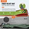 VEVOR Golf Putting Mat, Putting Green Indoor, Putting Matt for Indoors, Sports Spin n Putt Golf Game, Perfect Practice Putting Mat, Golf Putting Mats Practice Auto-Ball Return(5 Holes)