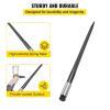VEVOR Hay Spear 32″ Bale Spear 1350 lbs Capacity, Bale Spike Quick Attach Square Hay Bale Spears 1 3/8″ Wide, Red Coated Bale Forks, Bale Hay Spike with Hex Nut & Sleeve for Buckets Tractors Loaders(39″)