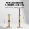 VEVOR House Floor Jacks, 4 PCS Post Floor Joist Jacks for Leveling, 11.6″-16″ Height Range, Total Support up to 10000 LBS, Galvanized Telescoping Screw Jacks for Temporary Support(Floor Jacks Post)