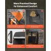 VEVOR Hunting Blind，See Through Ground Blinds with Carrying Bag, 360 Degree Portable Camouflage Tent，Durable Concealed Shelter with Silent Side Door and Window, for Turkey and Deer(6-7 Person (H-79”))