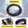 VEVOR Hydraulic Hose 50 Feet Rubber Hydraulic Hoses with 2 High-Tensile Steel Wire Braid, Inner Diameter 1/2 Inch, 5000 PSI Max, Bulk Hydraulic Hose -40 °F to 250 °F, Hydraulic Oil Flexible Hose(50 FT)