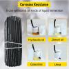 VEVOR Hydraulic Hose 50 Feet Rubber Hydraulic Hoses with 2 High-Tensile Steel Wire Braid, Inner Diameter 1/2 Inch, 5000 PSI Max, Bulk Hydraulic Hose -40 °F to 250 °F, Hydraulic Oil Flexible Hose(328 FT)