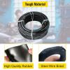 VEVOR Hydraulic Hose 50 Feet Rubber Hydraulic Hoses with 2 High-Tensile Steel Wire Braid, Inner Diameter 1/2 Inch, 5000 PSI Max, Bulk Hydraulic Hose -40 °F to 250 °F, Hydraulic Oil Flexible Hose(328 FT)