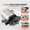 VEVOR Hydraulic Log Splitter Pump Kit, 22GPM, 2 Stage 4000PSI Aluminum Hydraulic Gear Pump, with Valve Coupling Installation Base 3/4” NPT Outlet 3600 RPM, for Small Engine Mounting Log Splitter