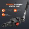 VEVOR Hydraulic Log Splitter Pump Kit, 22GPM, 2 Stage 4000PSI Aluminum Hydraulic Gear Pump, with Valve Coupling Installation Base 3/4” NPT Outlet 3600 RPM, for Small Engine Mounting Log Splitter