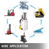 VEVOR Hydraulic Pump Double Acting 4 Way Hydraulic Power Unit Double Solenoid Hydraulic Power Pack 12V DC Hydraulic Power Pump with 4.5Liter Reservoir for Dump Trailer Car Lifting(Double Acting 6 Quart)