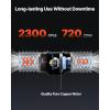 VEVOR Inline Duct Fan, 6-Inch 400 CFM with Variable Speed Controller, Quiet AC-Motor Ventilation Exhaust Fan for Cooling Booster, Grow Tents, Hydroponics(8″ Inline Fan)