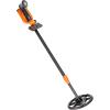 VEVOR Metal Detector for Kids, 6 Inch Waterproof Search Coil with LCD Display, Adjustable 26”-36” Gold Detector, Lightweight Carbon Fiber Stem for Junior & Youth Detecting Gold Coin Treasure