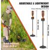 VEVOR Metal Detector for Kids, 6 Inch Waterproof Search Coil with LCD Display, Adjustable 26”-36” Gold Detector, Lightweight Carbon Fiber Stem for Junior & Youth Detecting Gold Coin Treasure