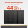 VEVOR Metal Pegboard Panels, 24″ x 12″ Pegboard, 4 Panels, Heavy Duty Steel Peg Board Wall Organizer, for Living Room Garage Tool Storage Workbench Office Organization Craft Room Kitchen Home, Black(36″ x 24″)