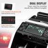 VEVOR Money Counter Machine, Bill Counter with UV/MG/IR/DD/DBL/HLF/CHN Counterfeit Detection, Counting/Value Count/Add/Batch Modes, USD/EUR Money Counting Machine with LCD Display for Small Business(Small Business Grade)