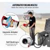 VEVOR New Portable Diesel Tank, 58 Gallon Capacity & 10 GPM Flow Rate, Diesel Fuel Tank with 12V Electric Transfer Pump and 13.1ft Rubber Hose, PE Diesel Transfer Tank for Easy Fuel Transportation(Gray)