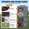 VEVOR Pop Up Gazebo Screen Tent 6 Sided Canopy Sun Shelter with 6 Removable Privacy Wind Cloths & Mesh Windows, 11.5×11.5FT Quick Set Screen Tent with Mosquito Netting, Brown(Brown)