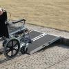 VEVOR Portable Wheelchair Ramp 6FT, Non-Slip Aluminum Folding Handicap Ramp, Door Threshold Ramps for Wheelchair for Home,Wheel Chair Ramp Steps, Cars, Scooter, Cart, Curbs, Stairs(3FT (For height 3-9”))