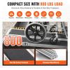 VEVOR Portable Wheelchair Ramp 6FT, Non-Slip Aluminum Folding Handicap Ramp, Door Threshold Ramps for Wheelchair for Home,Wheel Chair Ramp Steps, Cars, Scooter, Cart, Curbs, Stairs(8FT (For height 8-24”))