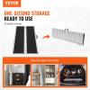 VEVOR Portable Wheelchair Ramp 6FT, Non-Slip Aluminum Folding Handicap Ramp, Door Threshold Ramps for Wheelchair for Home,Wheel Chair Ramp Steps, Cars, Scooter, Cart, Curbs, Stairs(4FT (For height 4-12”))