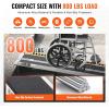 VEVOR Portable Wheelchair Ramp 6FT, Non-Slip Aluminum Folding Handicap Ramp, Door Threshold Ramps for Wheelchair for Home,Wheel Chair Ramp Steps, Cars, Scooter, Cart, Curbs, Stairs(6FT (For height 6-18”))