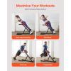 VEVOR Roman Chair Hyperextension Bench, 300 lbs Adjustable Extension Machine, Multi-Function Exercise Equipment for Glute, Hamstring, Lower Back, and Ab Workout, Fitness Weight Bench for Home Gym