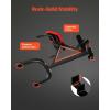 VEVOR Roman Chair Hyperextension Bench, 300 lbs Adjustable Extension Machine, Multi-Function Exercise Equipment for Glute, Hamstring, Lower Back, and Ab Workout, Fitness Weight Bench for Home Gym