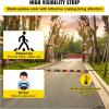 VEVOR Rubber Speed Bump, 1 Pack 2 Channel Speed Bump Hump, 72″ Long Modular Speed Bump Rated 22000 LBS Loading, 72.8 x 12.2 x 2.2 Garage Speed Bump for Asphalt Concrete Gravel Driveway with 2 End Cap(2 Pack)