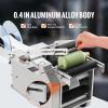 VEVOR Semi-Automatic Round Labeling Machine, 20-50pcs/min, Electric Bottle Label Applicator for Round Bottles, Round Bottle Labeler Suitable for Diameter 0.78-4.72 inches (with Pressing Bar)(Electric)