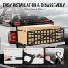 VEVOR Tailgate Net for Truck Bed, 54 in x 18 in, Cargo Net Durable with 4 Adjustable Buckle Straps, Cross-Reinforced Design, Extendable & Durable, Suitable for Truck, Trailer, Pickup, Boat, Jeep, SUV(54 in x 18 in)