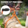 VEVOR Timber Claw Hook, 28 inch 4 Claw Log Grapple Logging Tongs, Swivel Steel Log Lifting Tongs 31″ Max Opening, Eagle Claws with 2205LBS/1000kg Loading Capacity for Tractors, ATVs, Trucks, Forklifts(20in-Handheld version)