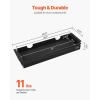 VEVOR Under Desk Drawer Slide Out, 16 inch Attachable Desk Drawer for Sit Stand Workstation, Hidden Under Counter Drawers for office Home, Black(26inch)