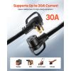 VEVOR Welder Extension Cord 30 Amp 50 Feet, NEMA 6-50 Plug 10/3 AWG 3 Prong 250V 7500W Heavy Duty Welding Cable for MIG, Lincoln, Plasma, Miller, TIG(8 AWG)