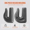 VEVOR Weld-on Grab Chain Hooks 3/8″ Heavy Duty Tow Hook G70 Forged Steel 6 Packs Tractor Hook Weldable Compatible for Tractor Bucket, Crane, Chain Hoist, Forklift, Maximum Break Strength 15,000 lbs(6PCS Welded)