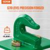 VEVOR Weld-on Grab Chain Hooks 3/8″ Heavy Duty Tow Hook G70 Forged Steel 6 Packs Tractor Hook Weldable Compatible for Tractor Bucket, Crane, Chain Hoist, Forklift, Maximum Break Strength 15,000 lbs(2PCS Split)