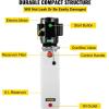Vevor Hydraulic Pump 15 Quart Hydraulic Motor Hydraulic Lift Single Phase Car Lift 3450 RPM Dump Trailer 208-230 Volt Portable Car Lift 2 Horsepower Auto Lift Vehicle Lift Portable Power Press(6 Quart)