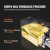 Vevor Hydraulic Pump 15 Quart Hydraulic Motor Hydraulic Lift Single Phase Car Lift 3450 RPM Dump Trailer 208-230 Volt Portable Car Lift 2 Horsepower Auto Lift Vehicle Lift Portable Power Press(8 Quart)