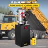 Vevor Hydraulic Pump 4 Quart Double Acting for Dump Trailer Car Lifting(10 Quart)