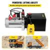 Vevor Hydraulic Pump 4 Quart Double Acting for Dump Trailer Car Lifting(4 Quart)