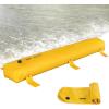 Flood Barrier, Flood Bags, Sandbag Alternative, Water Barrier for Flooding with Great Waterproof Effect, Reusable PVC Water Diversion Tubes, Lightweight Flood Barriers for Home, Door, Garage(12ft (L) *12(h))