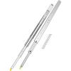 VEVOR 1 Pair Full Extension Drawer Slides 18 20 22 28 30 32 36 38 40 44 48 52 56 60 in, 500 lbs Load Capacity Locking Drawer Slides, Ball Bearing with Lock Side Mount Drawer Slide Rail