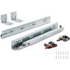 VEVOR 10 Pairs 21 Inch of 15 18 21 Inch Soft Close Bottom Mount Drawer Slides, Heavy Duty Ball Bearing Full Extension Steel Track, Noiseless Guide Glides Cabinet Kitchen Runners with Locking, 100 Lbs(6 Pairs)