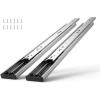 VEVOR 10 Pairs 22 Inch Soft Close Drawer Slides 14 16 18 20 22 24 Inch Heavy Duty Side Mount Rails,Ball Bearing Full Extension Noiseless Dresser Drawer Slides, 100 Lbs Load Capacity(10 Pairs with Soft Close)