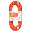 VEVOR 100FT Heavy Duty Extension Cord, 12AWG 15Amps 1875W, 3 Prongs Indoor Outdoor Electric Cord with Lighted End, Flexible & -40°C Cold-Resistant for Lawn, Garage, Home Use, ETL Listed(16AWG)