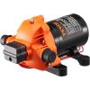 VEVOR 12V Diaphragm Pump, 1.8 GPM (6.81 L/min), 3-Chamber 12 Volt DC Water Pump with Automatic Pressure Switch 40-100 PSI Adjustable, 60 PSI, 1/2” MNPT Port, for RV Yacht Food Truck Camper Marine(12V  1.8GPM  60PSI(Adjustable))